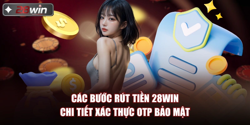 Các bước rút tiền 28win chi tiết xác thực OTP bảo mật Các bước rút tiền 28win chi tiết xác thực OTP bảo mật