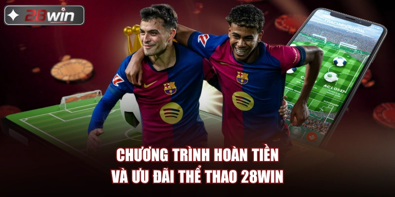 Chương trình hoàn tiền và ưu đãi thể thao 28win Chương trình hoàn tiền và ưu đãi thể thao 28win