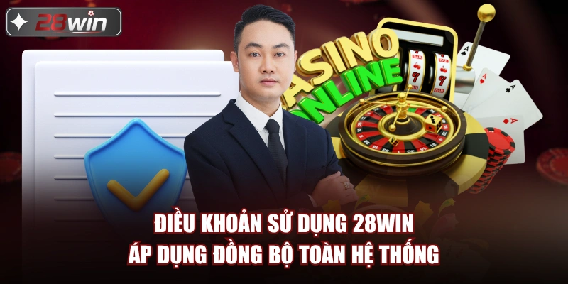 Điều khoản sử dụng 28win áp dụng đồng bộ toàn hệ thống Điều khoản sử dụng 28win áp dụng đồng bộ toàn hệ thống
