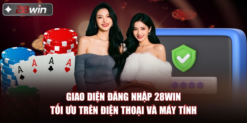 Giao diện đăng nhập 28win tối ưu trên điện thoại và máy tính Giao diện đăng nhập 28win tối ưu trên điện thoại và máy tính